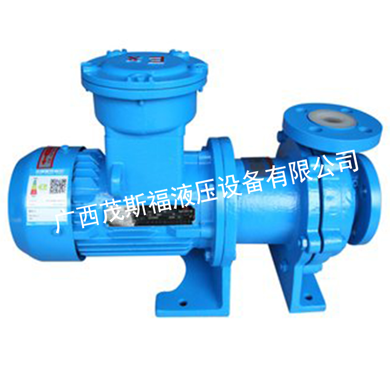 廠家供應CQB50-32-125F氟塑料磁力泵，稀鹽酸輸送泵 .jpg